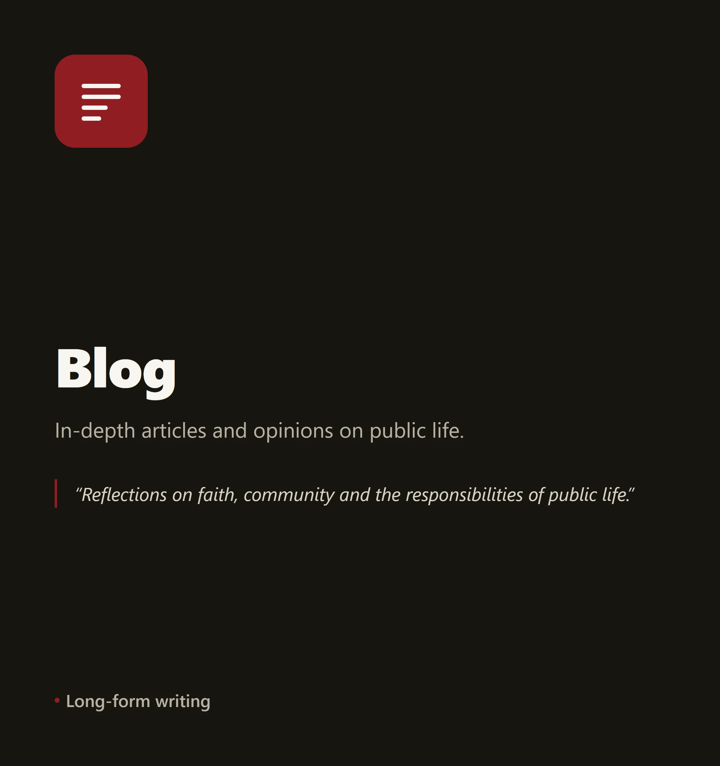Blog